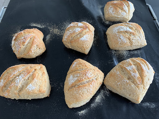 Hafer-Quark-Brötchen - Sauerteigliebe