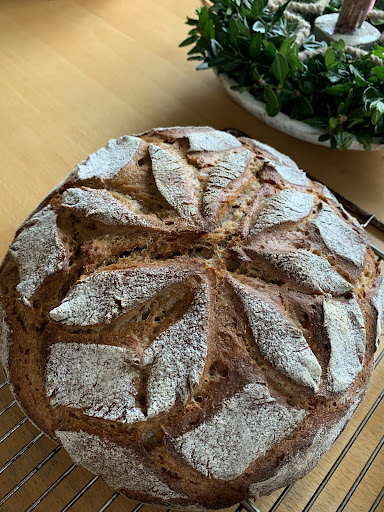 Mischbrot 50/50 mit 60% Vollkorn - Sauerteigliebe